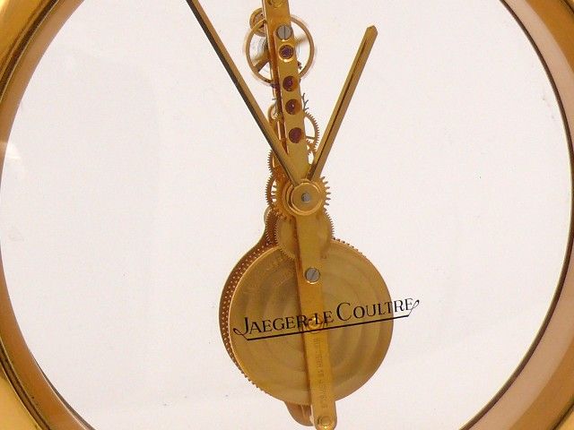 Jaeger LeCoultre Tischuhr mit 8-Tage Stabwerk