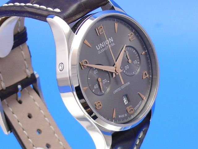 UNION GLASHTTE – Noramis Chronograph  Limited Edit.