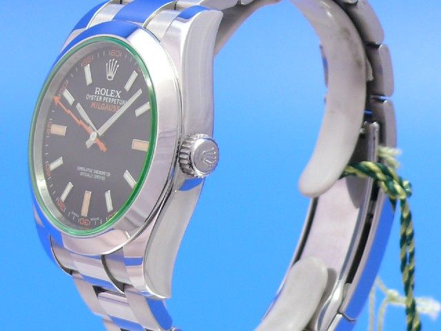 Rolex Milgauss 116400GV aus 9/2012