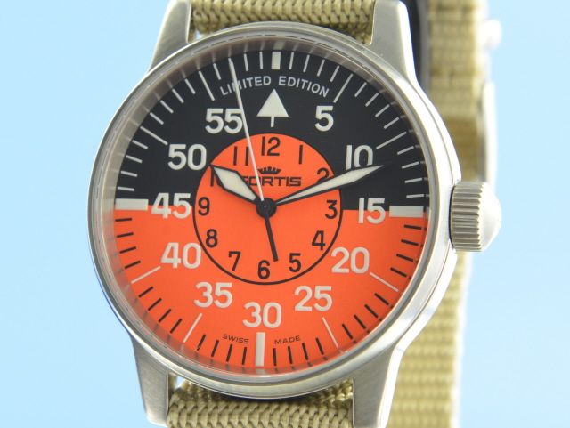 Fortis Flieger Cockpit Limitiert auf 950 Stck