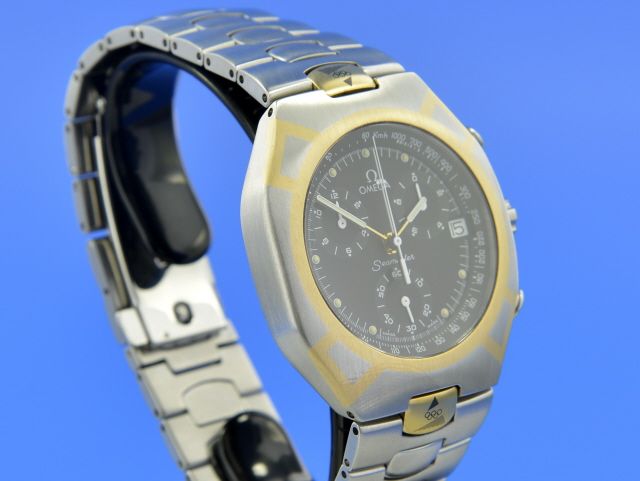 Omega Seamaster Olympia Albertville 1992 Barcelona ltd. Stahl / Gold