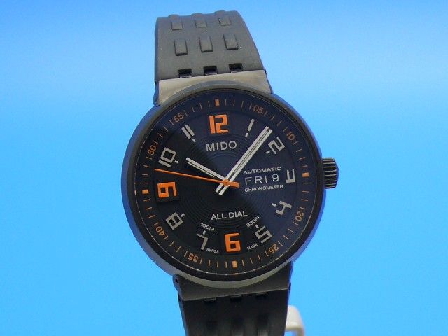 Mido All Dial M8340.3.P8.91 PVD Big Gent