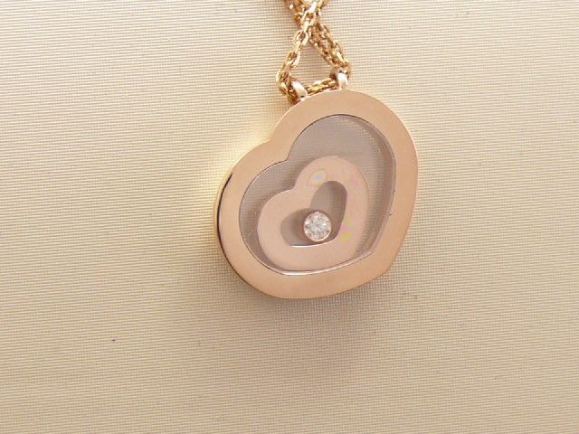 Chopard Happy Spirit Anhnger+Kette 18K RG UVP.2.870 