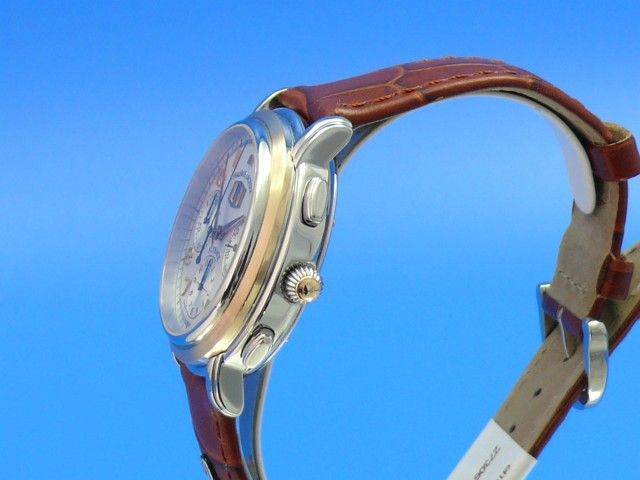 Maurice Lacroix Masterpiece Flyback Annuaire Stahl/Gold