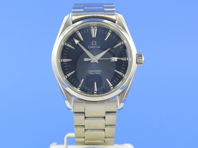 Omega Seamaster Aqua Terra 150M Blue Dial Quarz