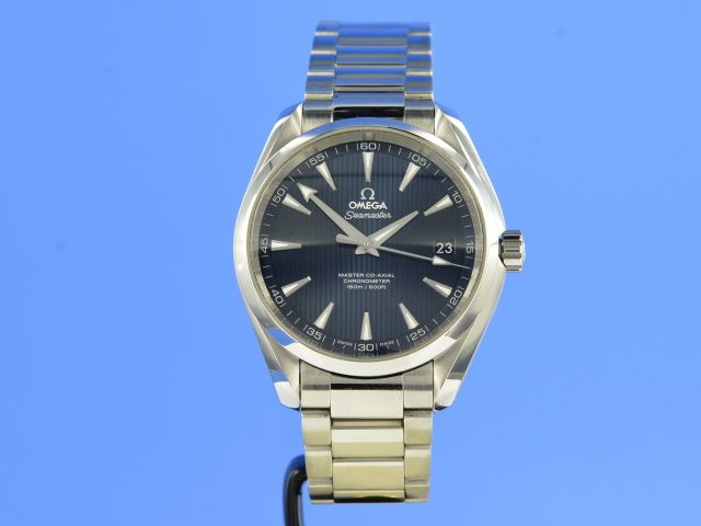 Omega Seamaster Aqua Terra 150M Co-Axial Blue Dail