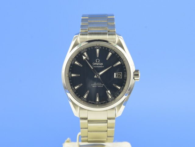 Omega Seamaster Aqua Terra Co-Axial Blue Dail