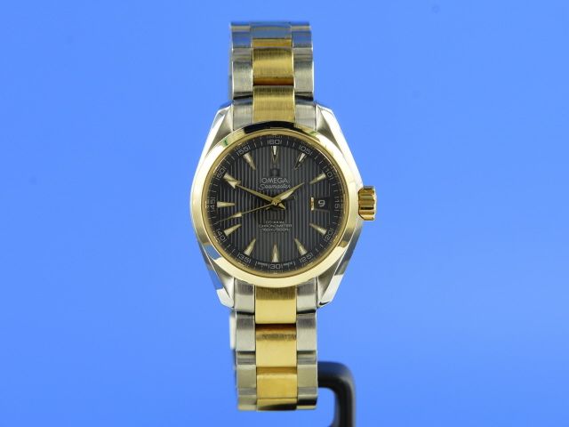 Omega Seamaster Aqua Terra Lady Co-Axial Automatik Stahl/Gold