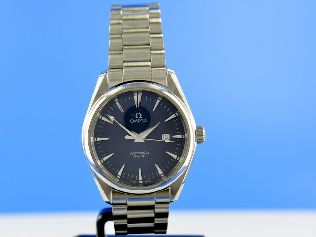 Omega Seamaster Aqua-Terra Quarz 39,2mm blue