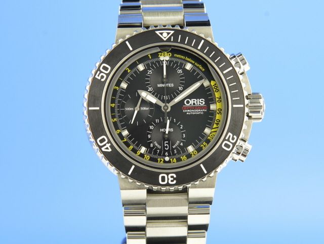Oris Aquis Date Depth Gauge Chronograph