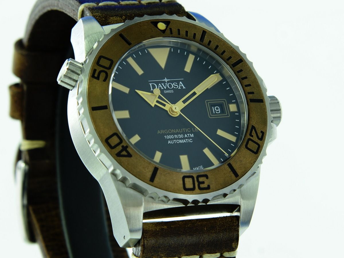 Davosa 161.526.55 Argonautic Bronze Taucheruhr Limited Edition 300
