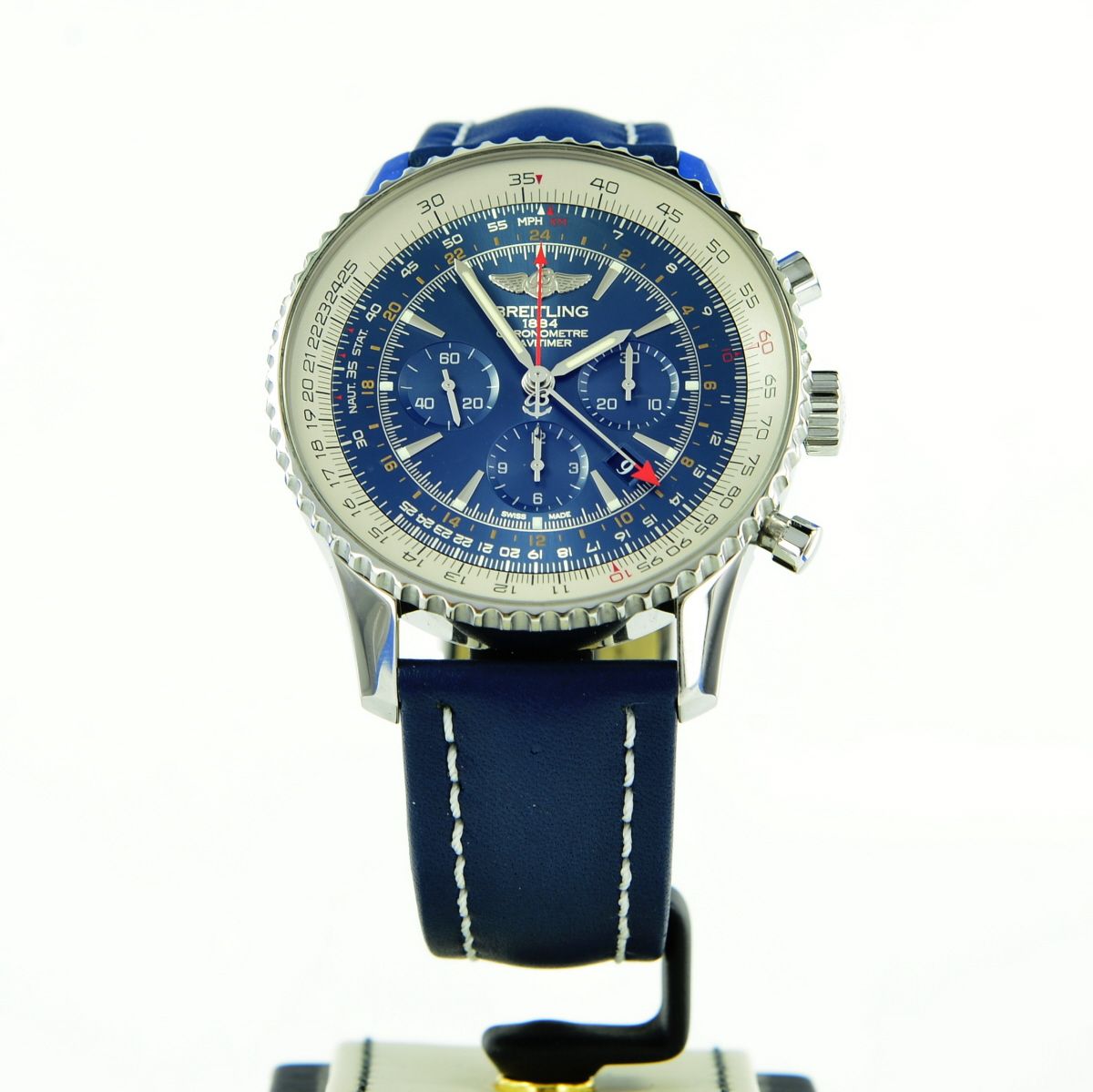 Breitling Navitimer GMT Aurora Blue Limited Edition