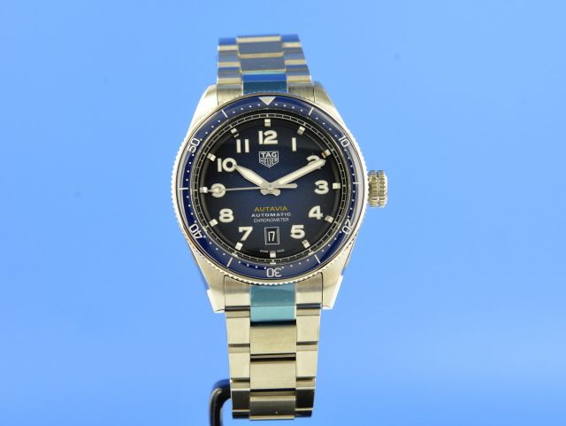 TAG Heuer Autavia Blue Dial Chronometer