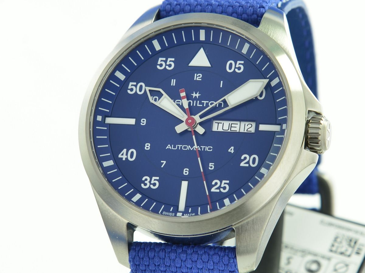 Hamilton Khaki Aviation Pilot Day Date Auto - Air-Glaciers Edition