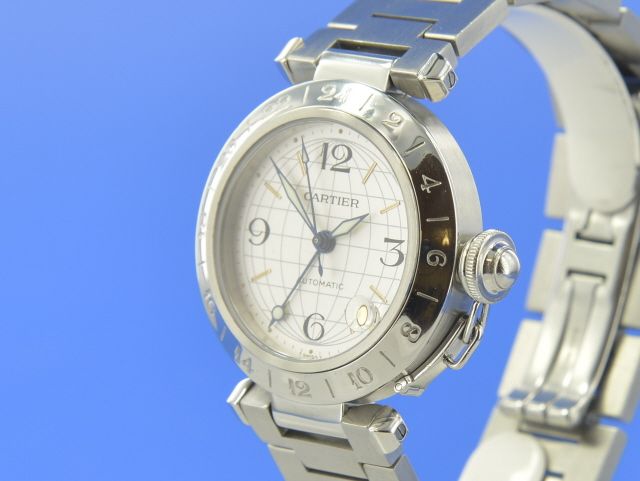 Cartier Pasha GMT 35 mm Automatik