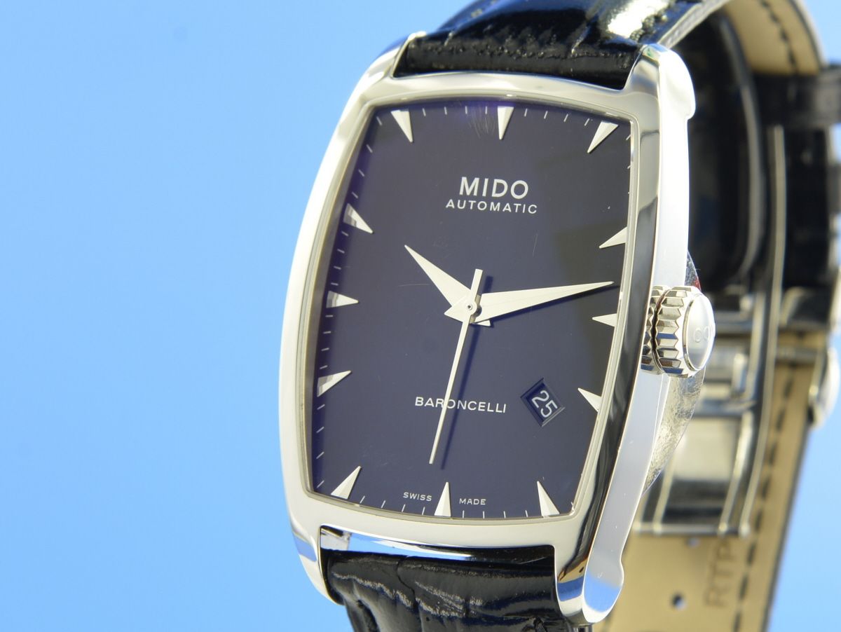 Mido Baroncelli Tonneau III Herren Automatik