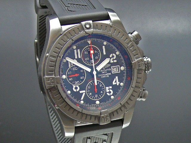 Breitling M13370 Super Avenger  Black Steel - Limited Edition