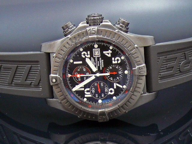 Breitling M13370 Super Avenger  Black Steel - Limited Edition