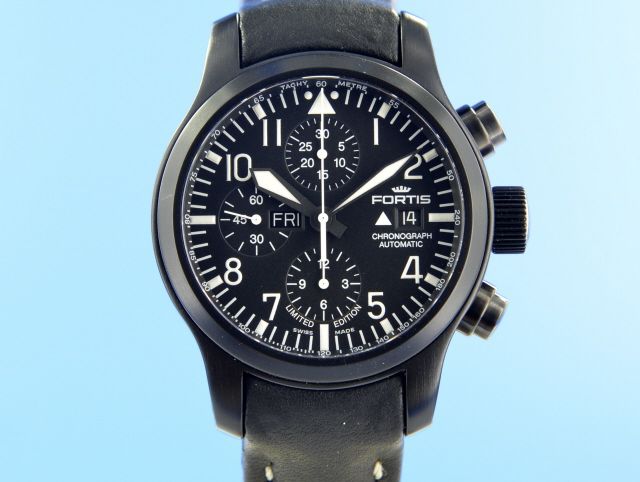 Fortis B-42 Black Edition Chronograph