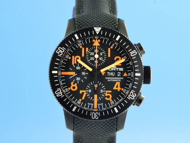 Fortis B-42 Black Mars 500 Chronograph Limited Edition