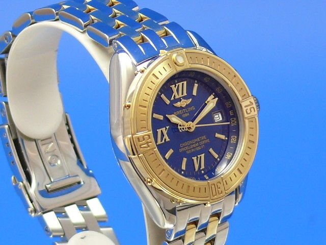 Breitling Windrider Lady B-Class Stahl/Gold