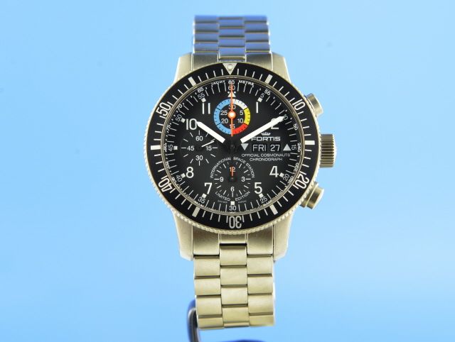 Fortis Cosmonauts B42 - ISS Herren Chronograph Titan