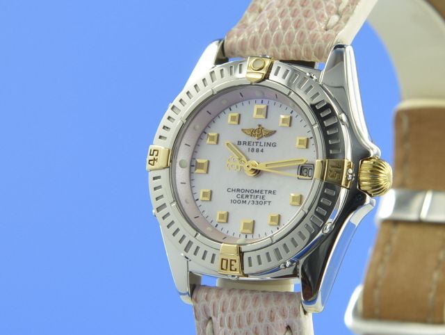 Breitling Callistino Stahl/Gold Lady