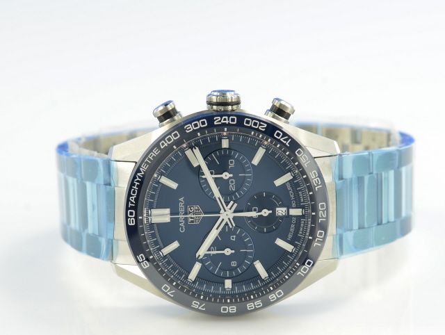 TAG Heuer Carrera Calibro Heuer 02 44mm Chrono Blue