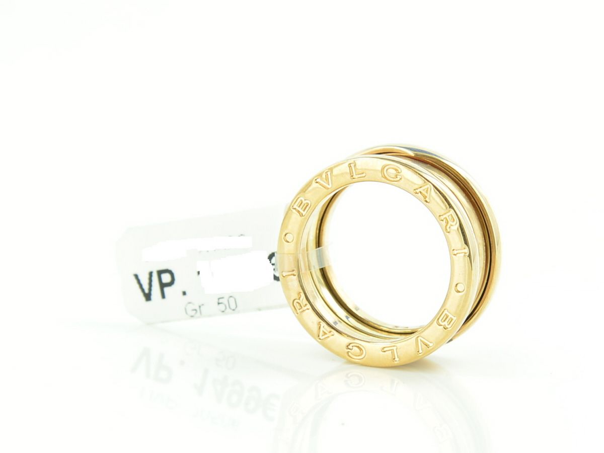 BVLGARI BULGARI B.ZERO 3-BAND RING GOLDRING 18K GOLD ROS�GOLD Gr.50