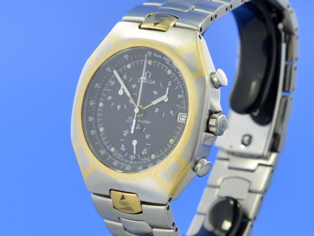 Omega Seamaster Olympia Albertville 1992 Barcelona ltd. Stahl / Gold