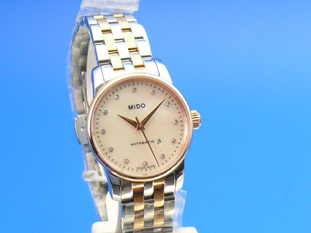 MIDO Baroncelli Damen Brillant Zifferblatt