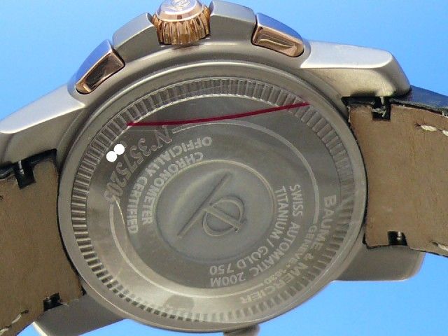 Baume & Mercier Capeland S Titan/Rotgold