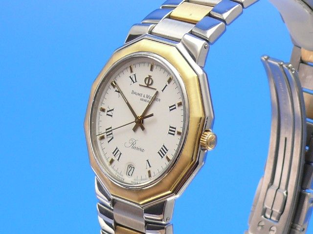 Baume&Mercier Riviera Stahl/Gold