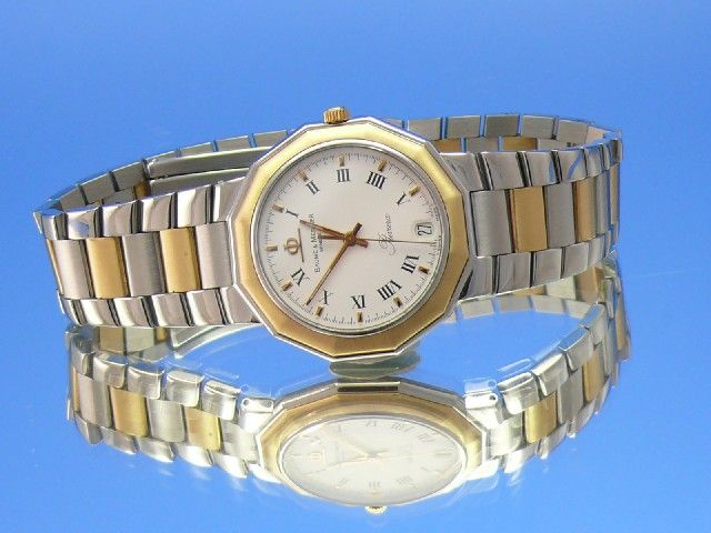 Baume&Mercier Riviera Stahl/Gold