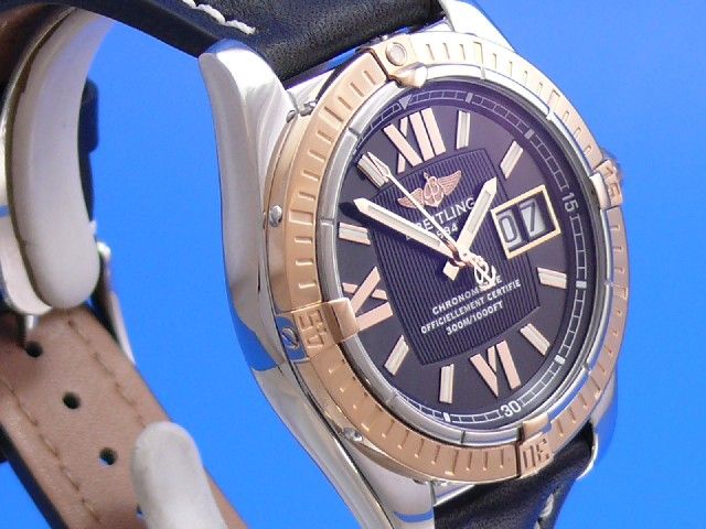 Breitling Windrider Cockpit Big Date