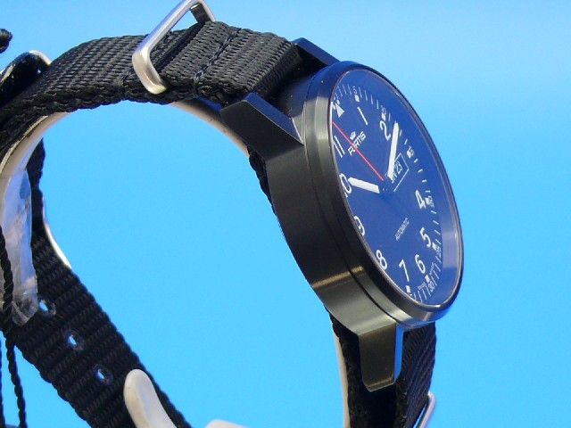 Fortis Spacematic Pilot Professional Black