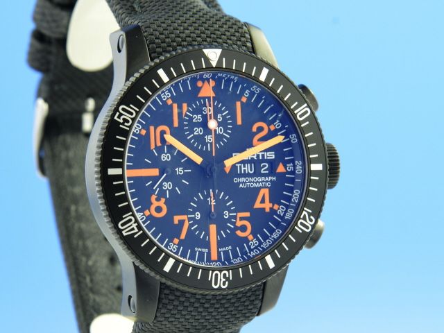Fortis B-42 Black Mars 500 Chronograph Limited Edition