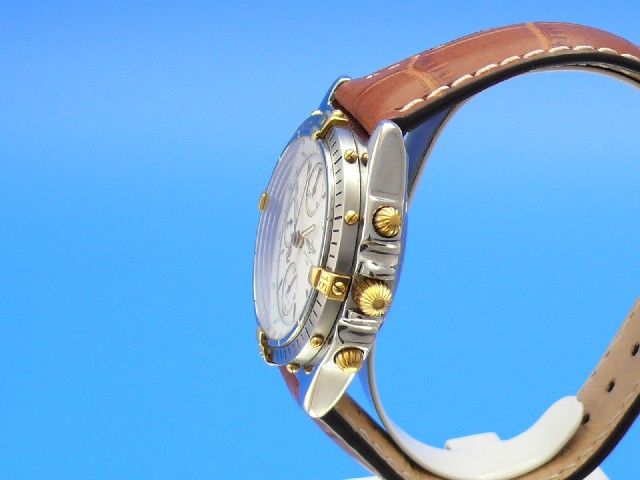 Breitling Chronomat Chronograph Stahl/Gold