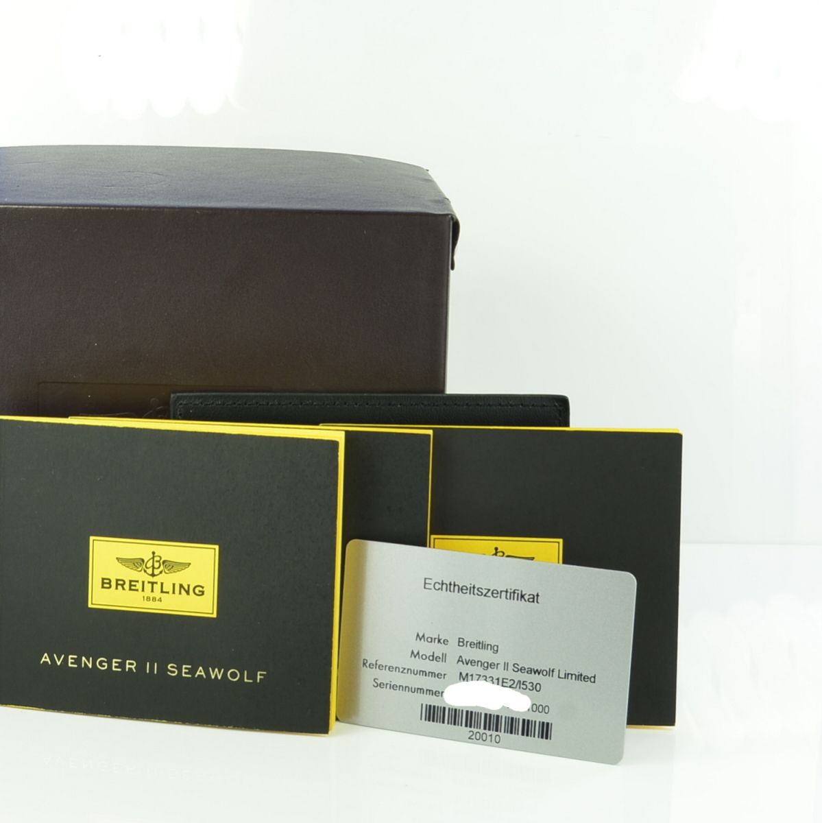Breitling Avenger II Seawolf Blacksteel