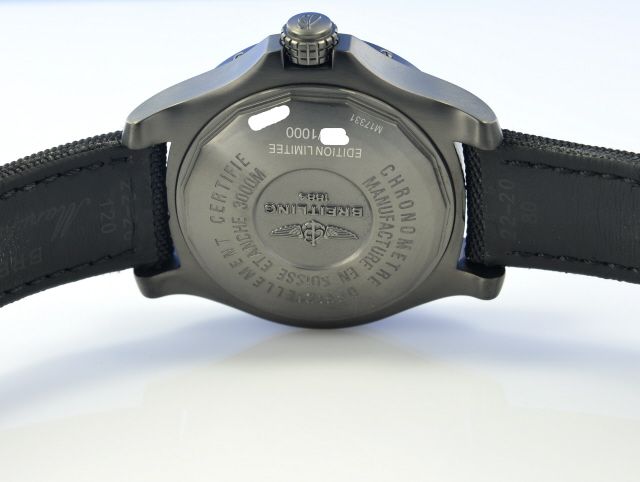 Breitling Avenger II Seawolf Blacksteel Limited Edition