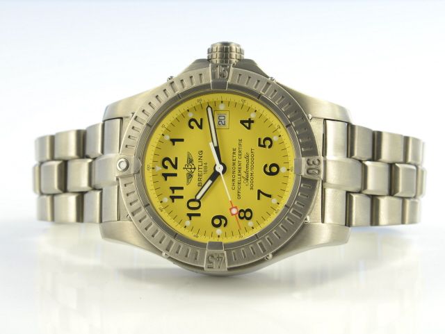 Breitling Avenger Titan Yello Dial