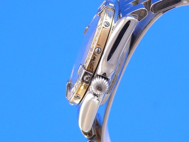 Breitling Callistino Stahl/Gold Diamanten