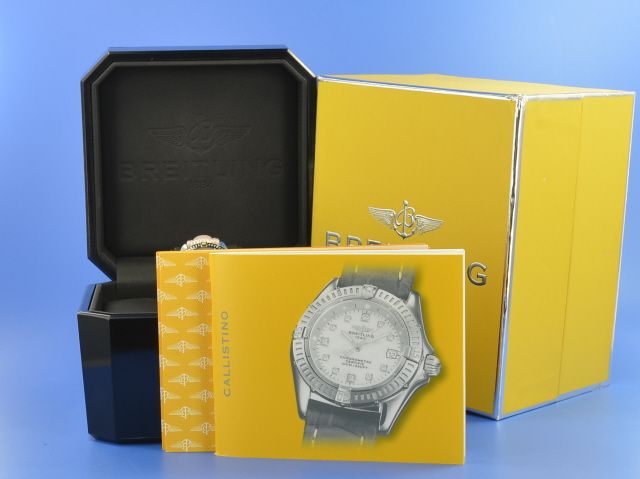 Breitling Callistino Stahl/Gold Lady