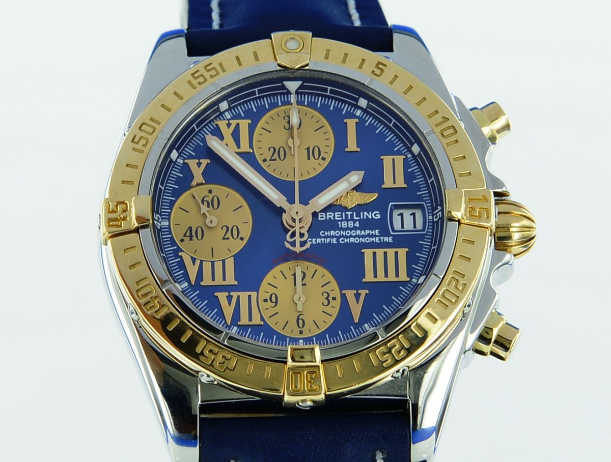 Breitling Chrono Cockpit C13358 Stahl/Gold C13358