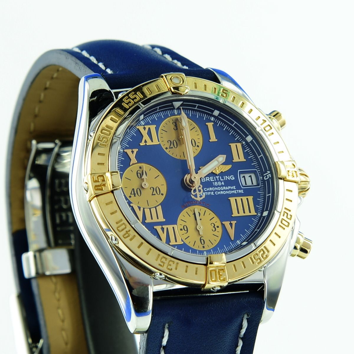 Breitling Chrono Cockpit C13358 Stahl/Gold C13358