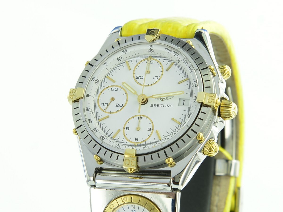 Breitling Chronomat Chronograph Stahl/Gold