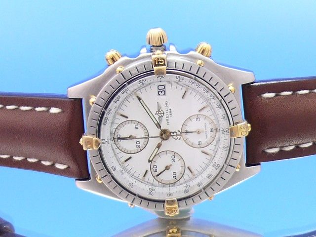 Breitling Chronomat Chronograph Stahl/Gold