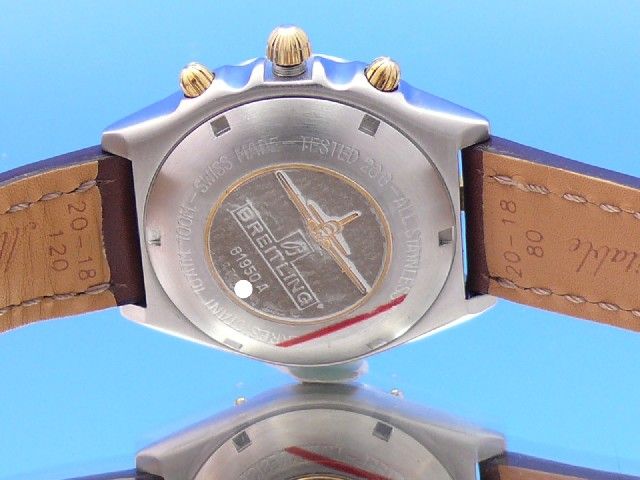 Breitling Chronomat Chronograph Stahl/Gold