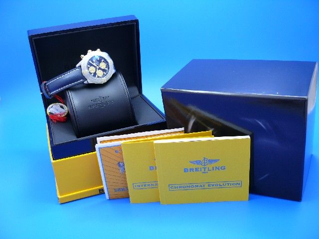 Breitling Chronomat Evolution Stahl/Gold