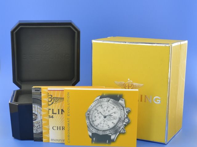 Breitling Chronomat Evolution Stahl/Gold